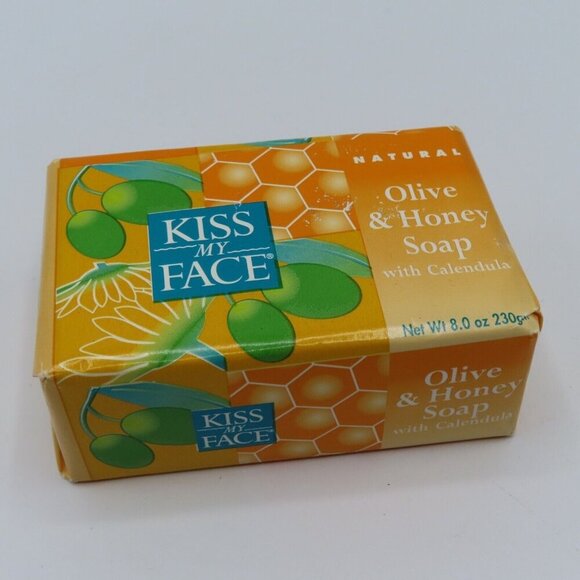 Kiss My Face Natural Olive Honey Soap Calendula Bar 8.0oz UPC 028367828242 NEW - Picture 6 of 8